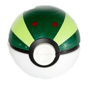 PICADOR DE METAL POKEBOLA VERDE - 3 PARTES