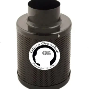 FILTRO CARBÓN ACTIVADO 6" NEGRO 17X6