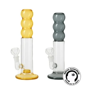 BONG DE VIDRIO TRIPLE BURBUJA 35CM