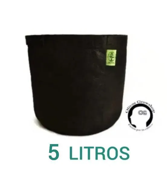 MACETA TELA GEOTEXTIL - 5LTS
