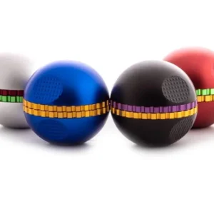 PICADOR DE METAL ESFERA TRICOLOR - 4 PARTES
