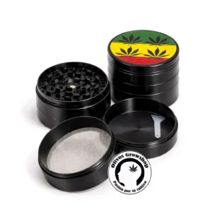 PICADOR DE METAL NEGRO CON CHALAS - 4 PARTES