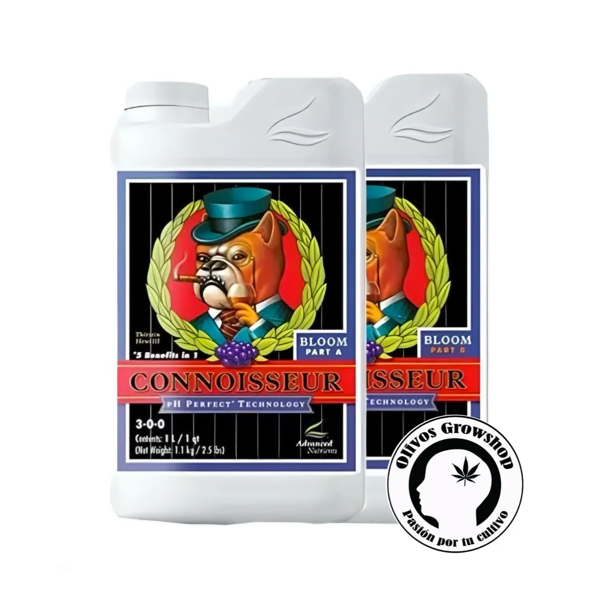 ADVANCED NUTRIENTS CONNOISSEUR BLOOM A + B - 1 LT