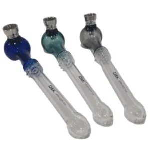 PIPA VIDRIO DYK LARGA 18CM