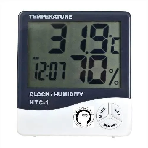 Termohigrometro Medidor Temperatura y Humedad