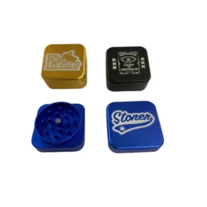 PICADOR DE METAL CUADRADO STONER - 2 PARTES