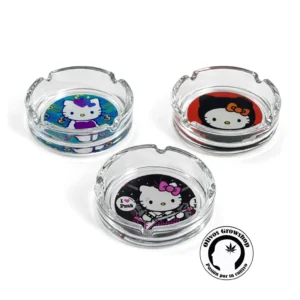 CENICERO DE VIDRIO KITTY