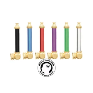PIPA METAL DORADA COLORES VARIOS