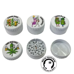 PICADOR DE METAL BLANCO CANNA - 3 PARTES