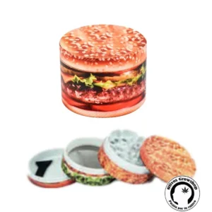PICADOR DE METAL HAMBURGUESA - 4 PARTES