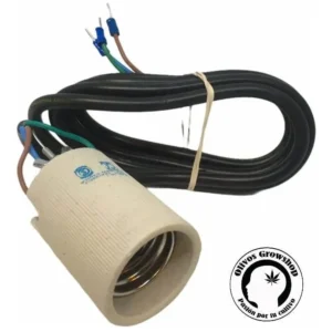 PORTALÁMPARAS CON 2MTS CABLE