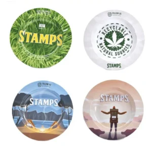 CENICERO DE CHAPA STAMPS