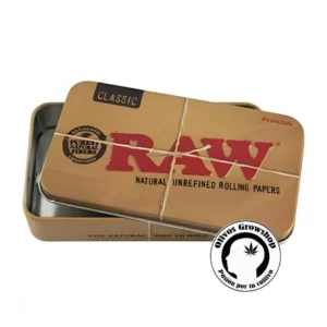 LATA DE METAL RAW CLASSIC 11X6CM