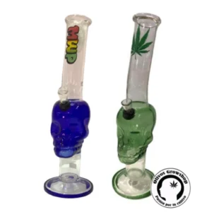 BONG DE VIDRIO CALAVERA 28CM