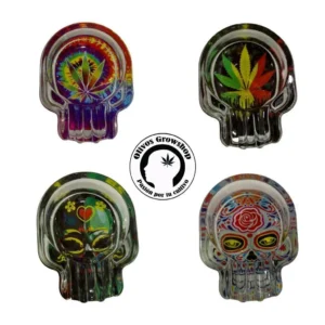 CENICERO DE VIDRIO CALAVERA
