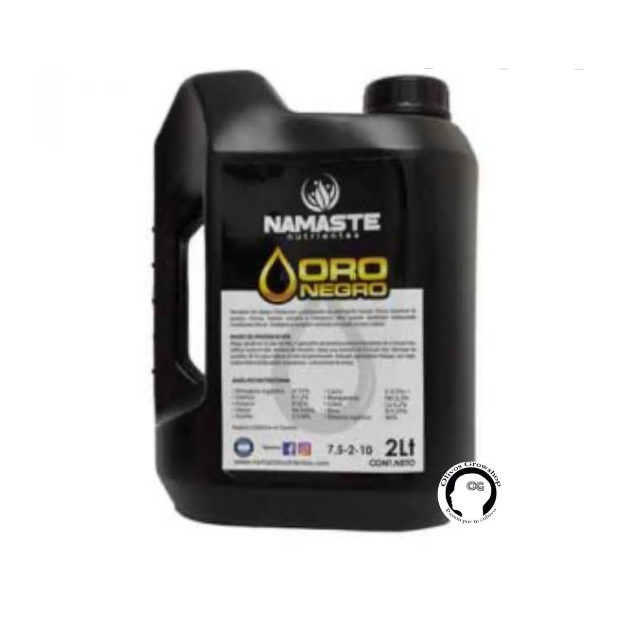 NAMASTE ORO NEGRO - 2 LITROS