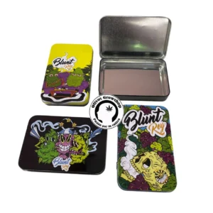 LATA DE METAL BLUNT REY 14X9CM